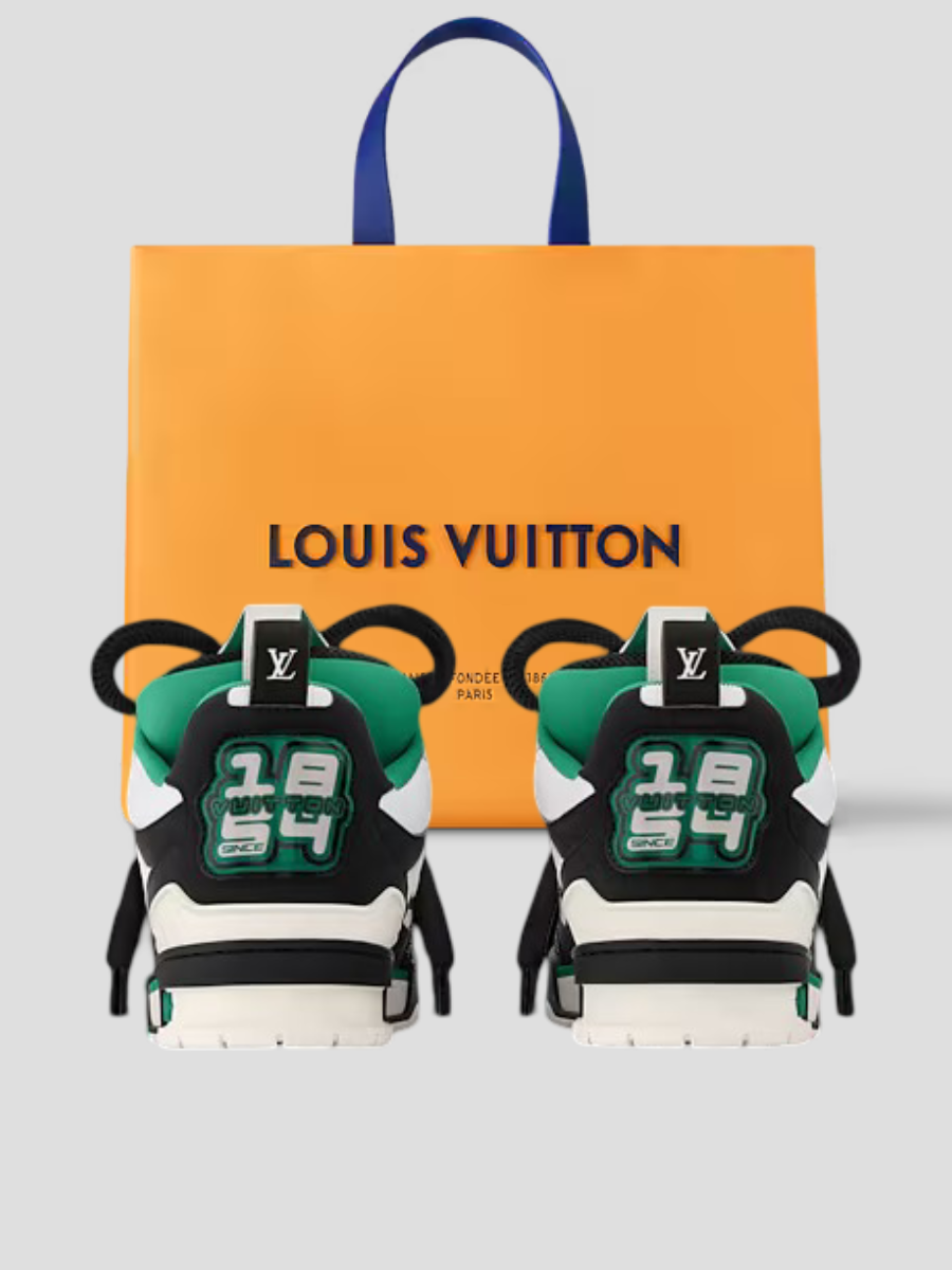 Baskets LV Skate Green/Black