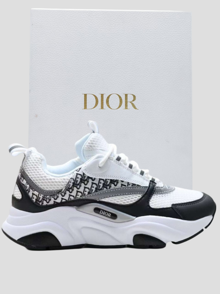 Baskets B22 Black/White