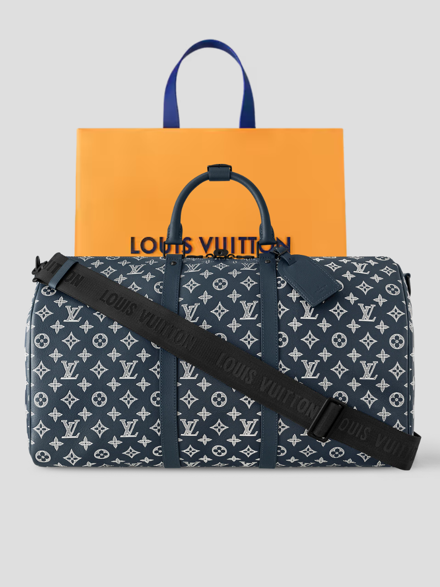 Sac LV Blue/White