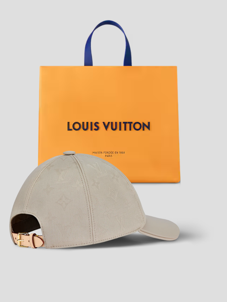 Casquette Réglable Beige LV