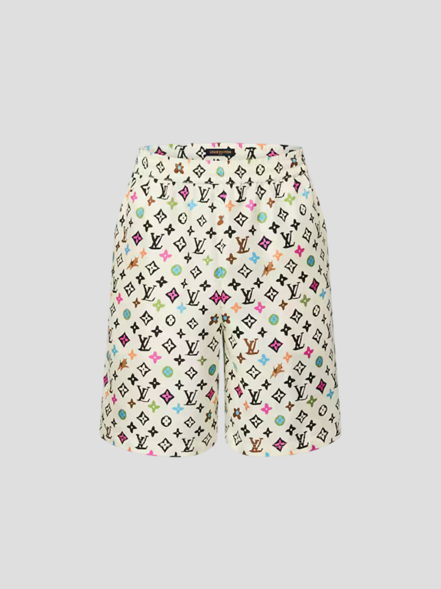 Short LV Blanc