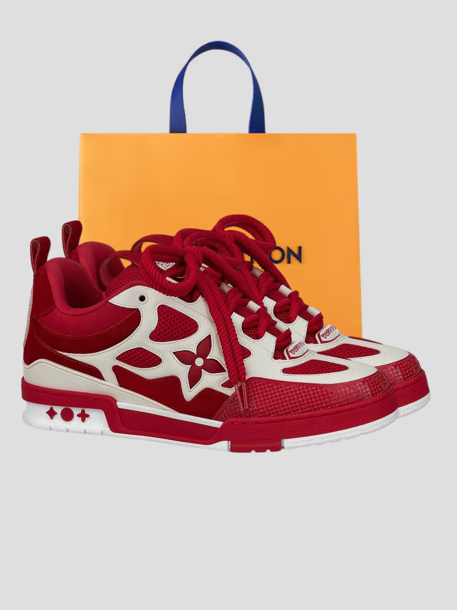 Baskets LV Skate Red