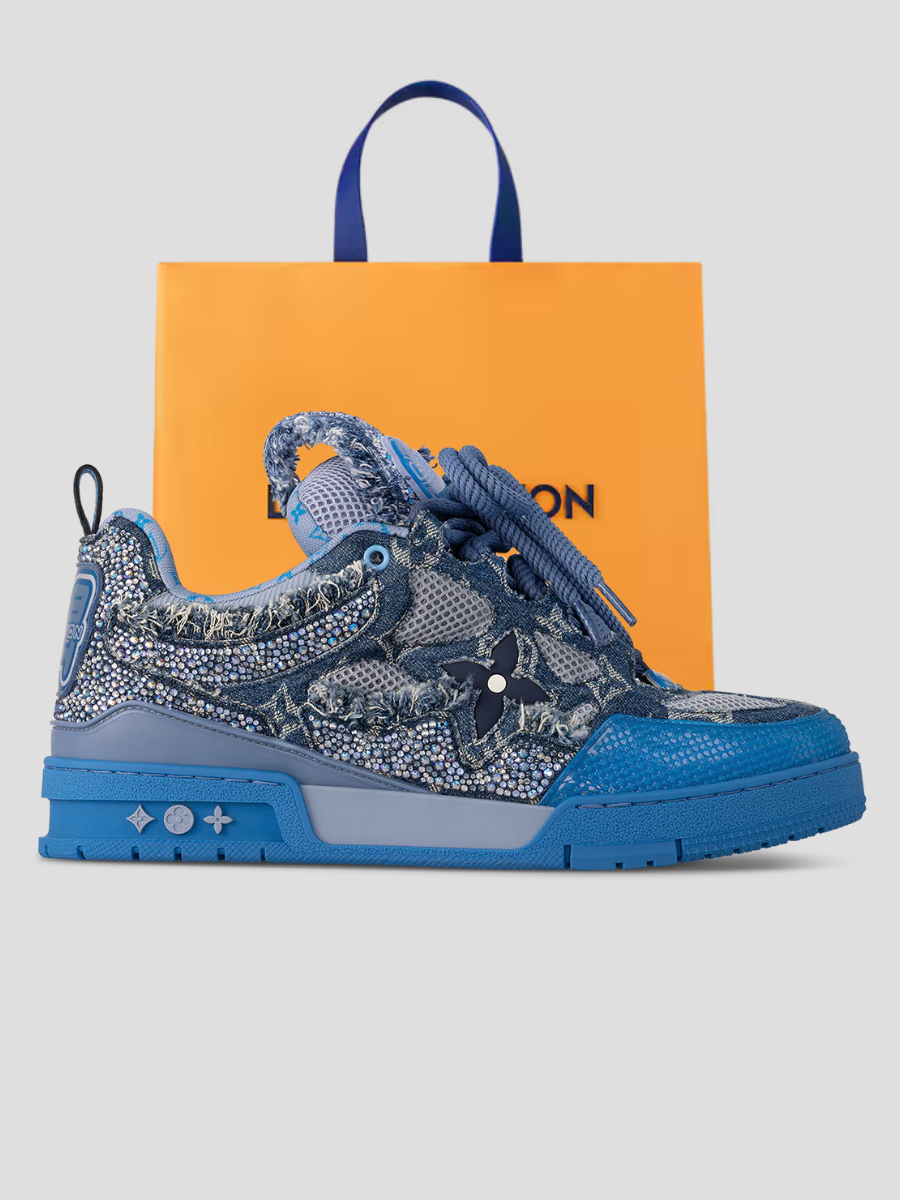 Baskets LV Skate Bleu