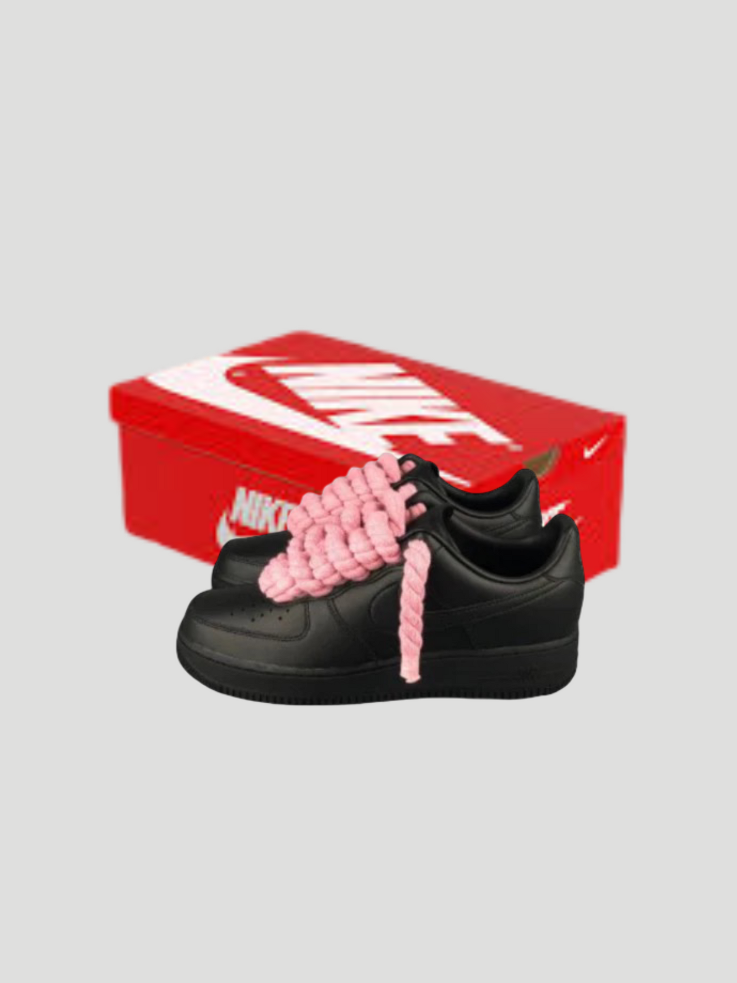 Air force 1 custom Black/Pink