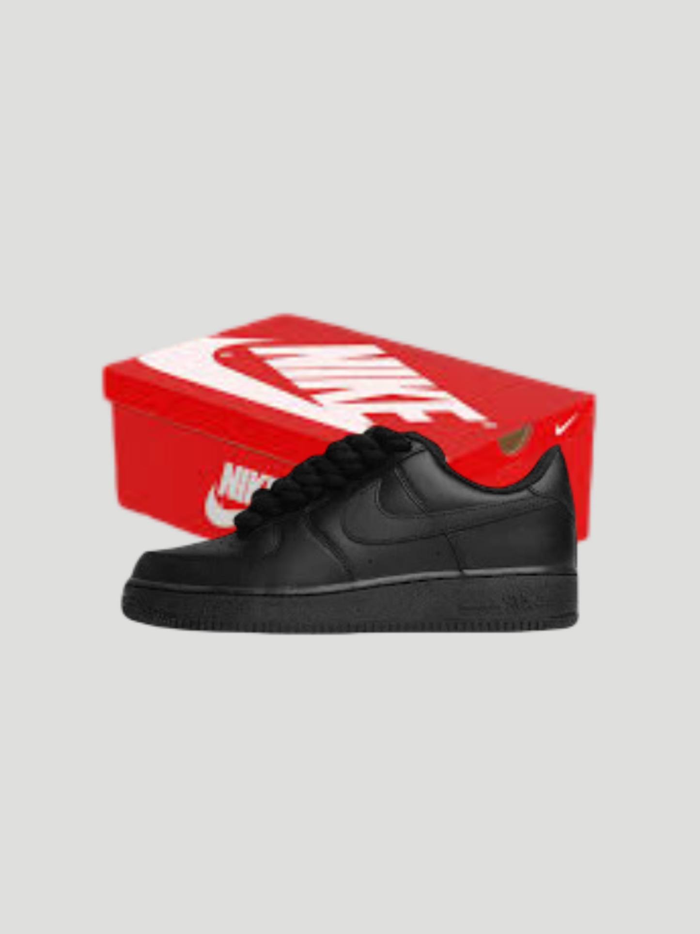 Air force 1 full black custom