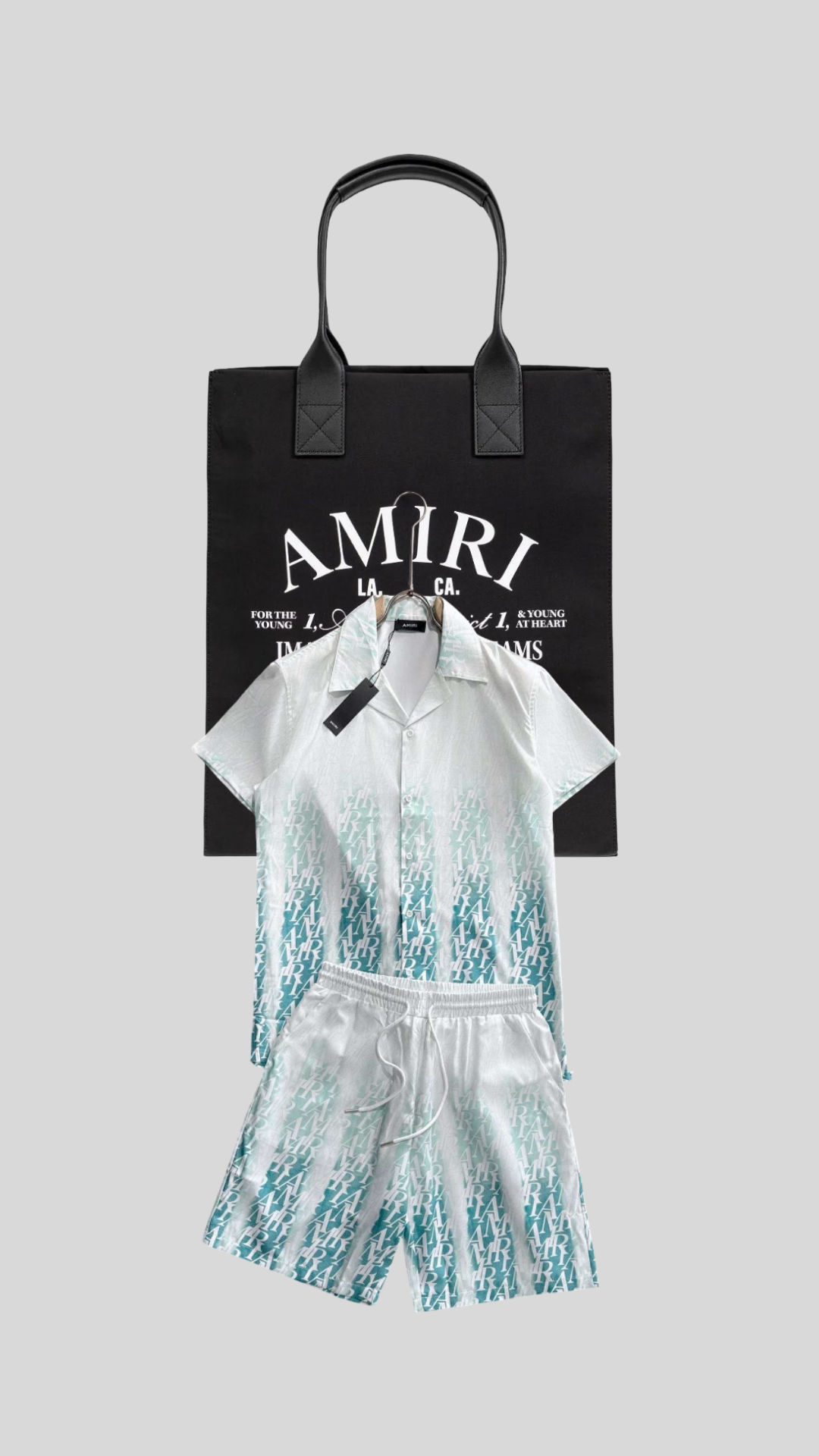 Ensemble Amiri en soie
