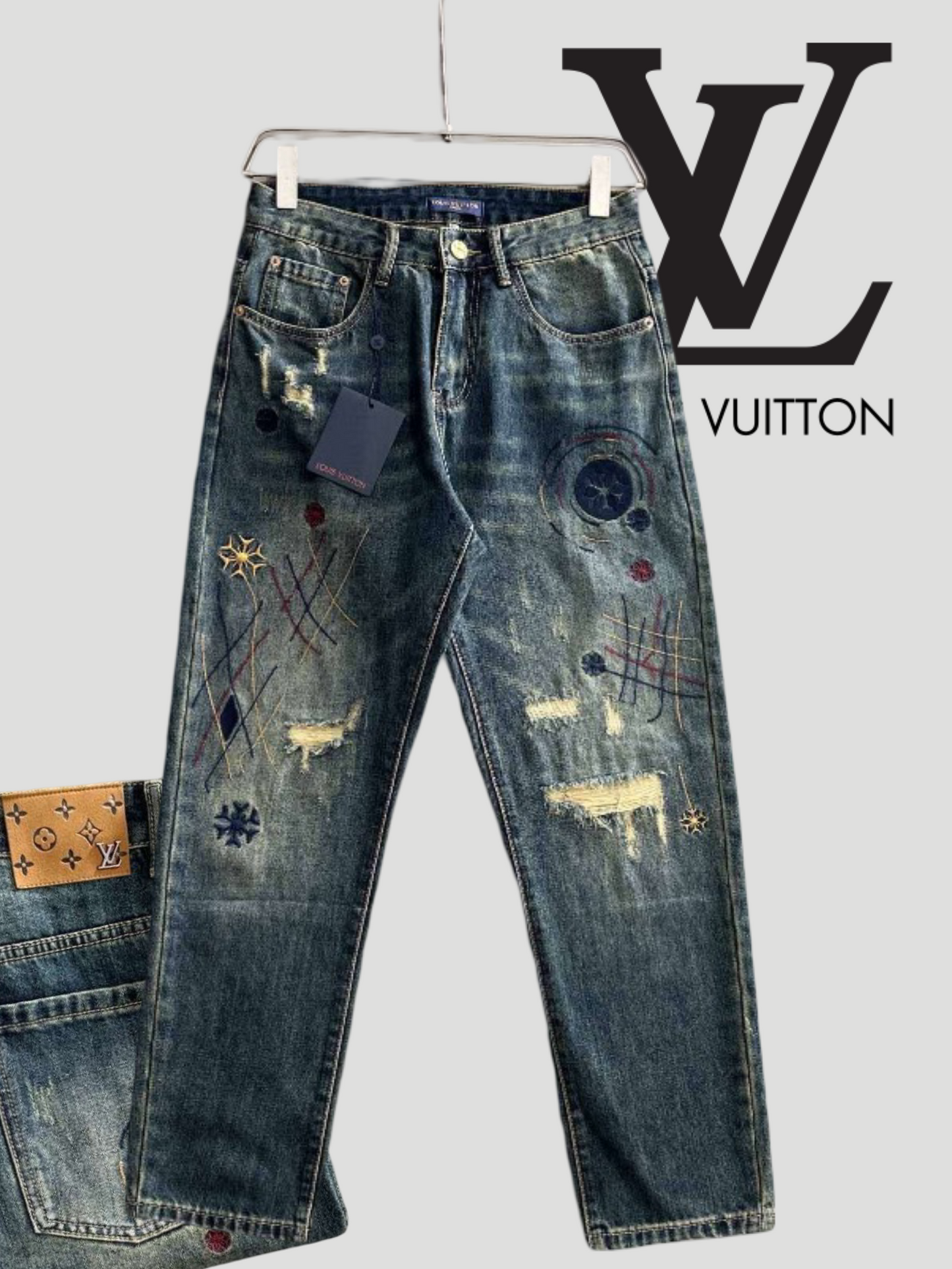 Jeans lv bleu marine