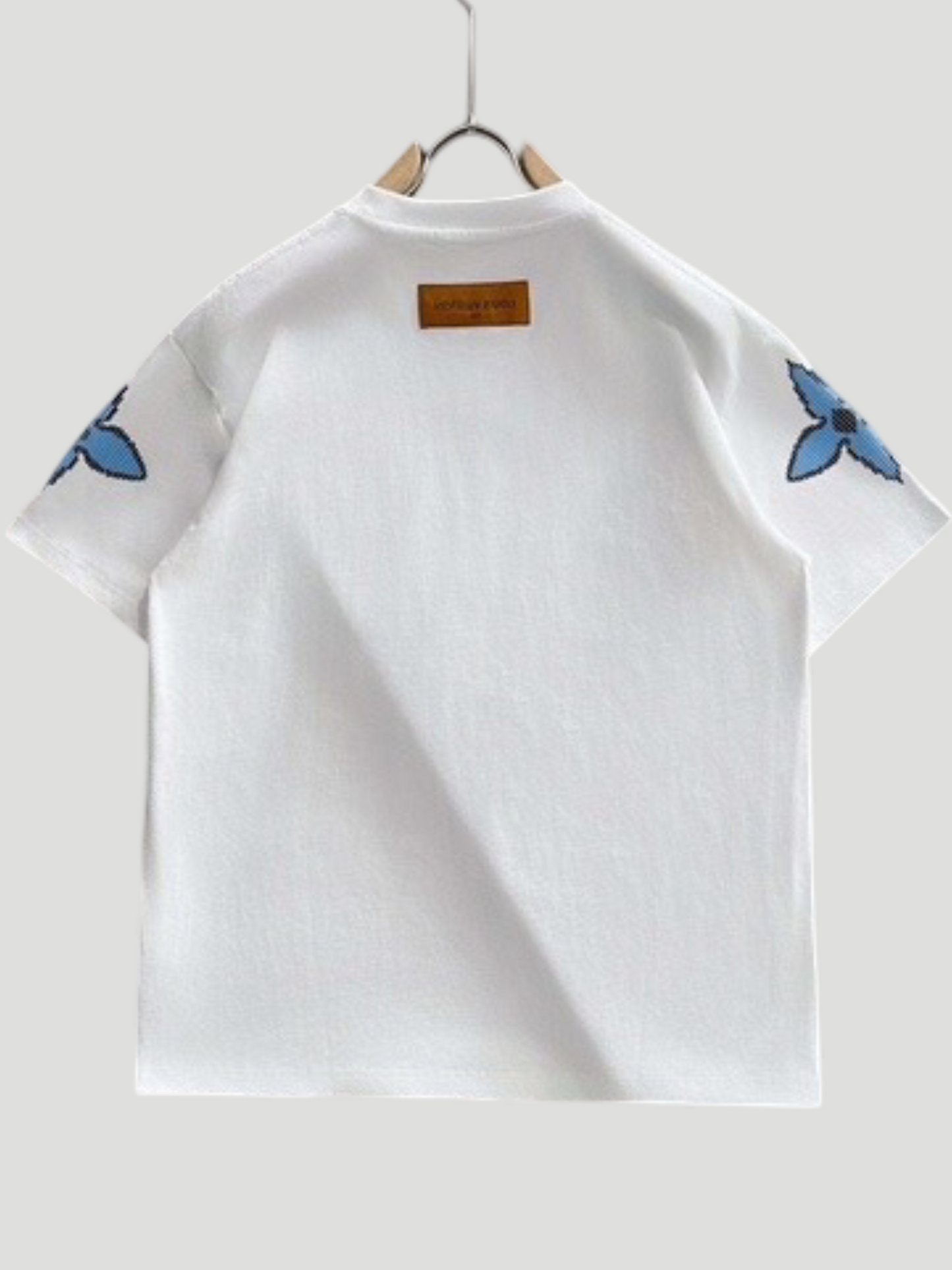 T shirt lv blanc/bleu 2.0