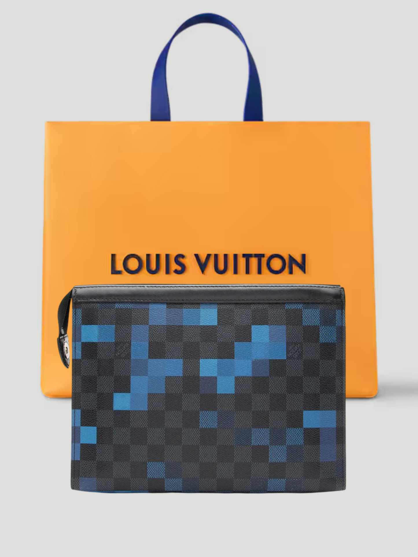 Pochette LV Noir/Bleu