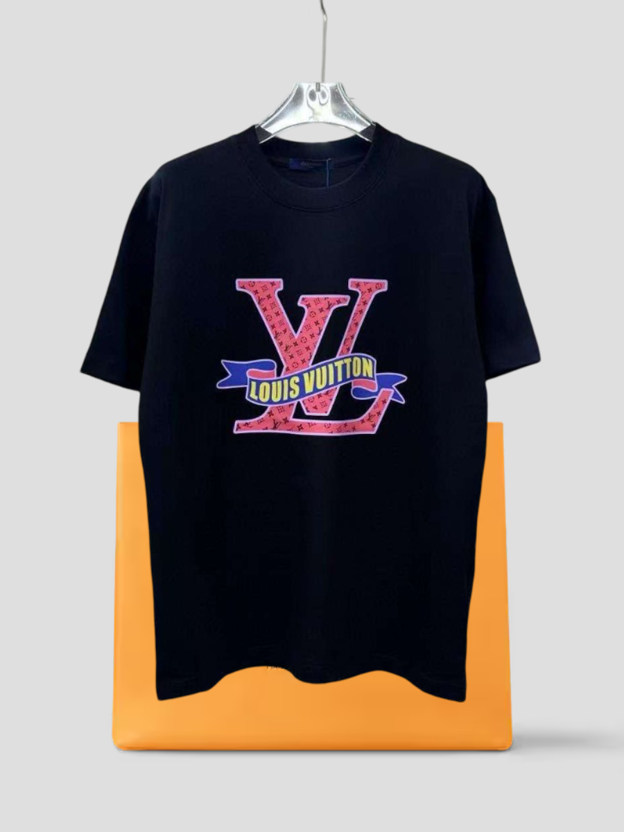 T-shirt lv Black