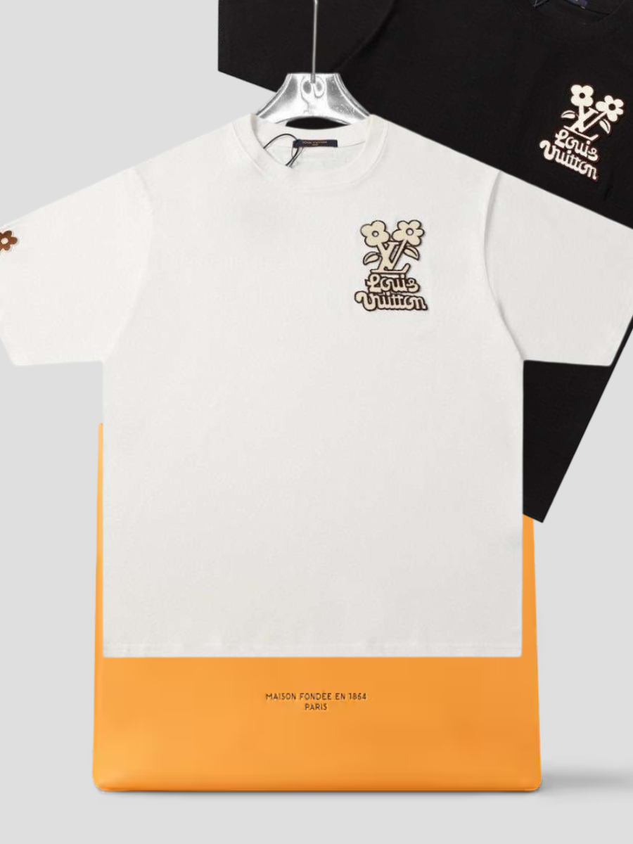 T-shirt lv white édition