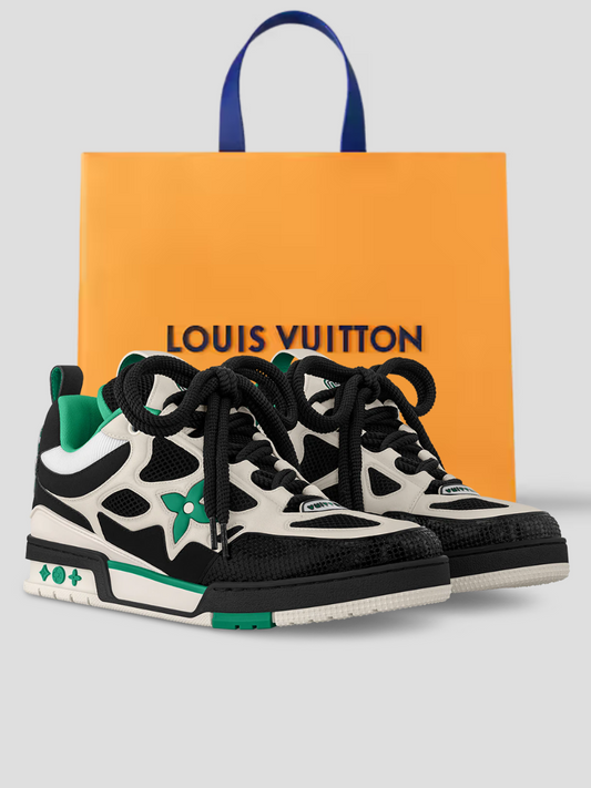 Baskets LV Skate Green/Black