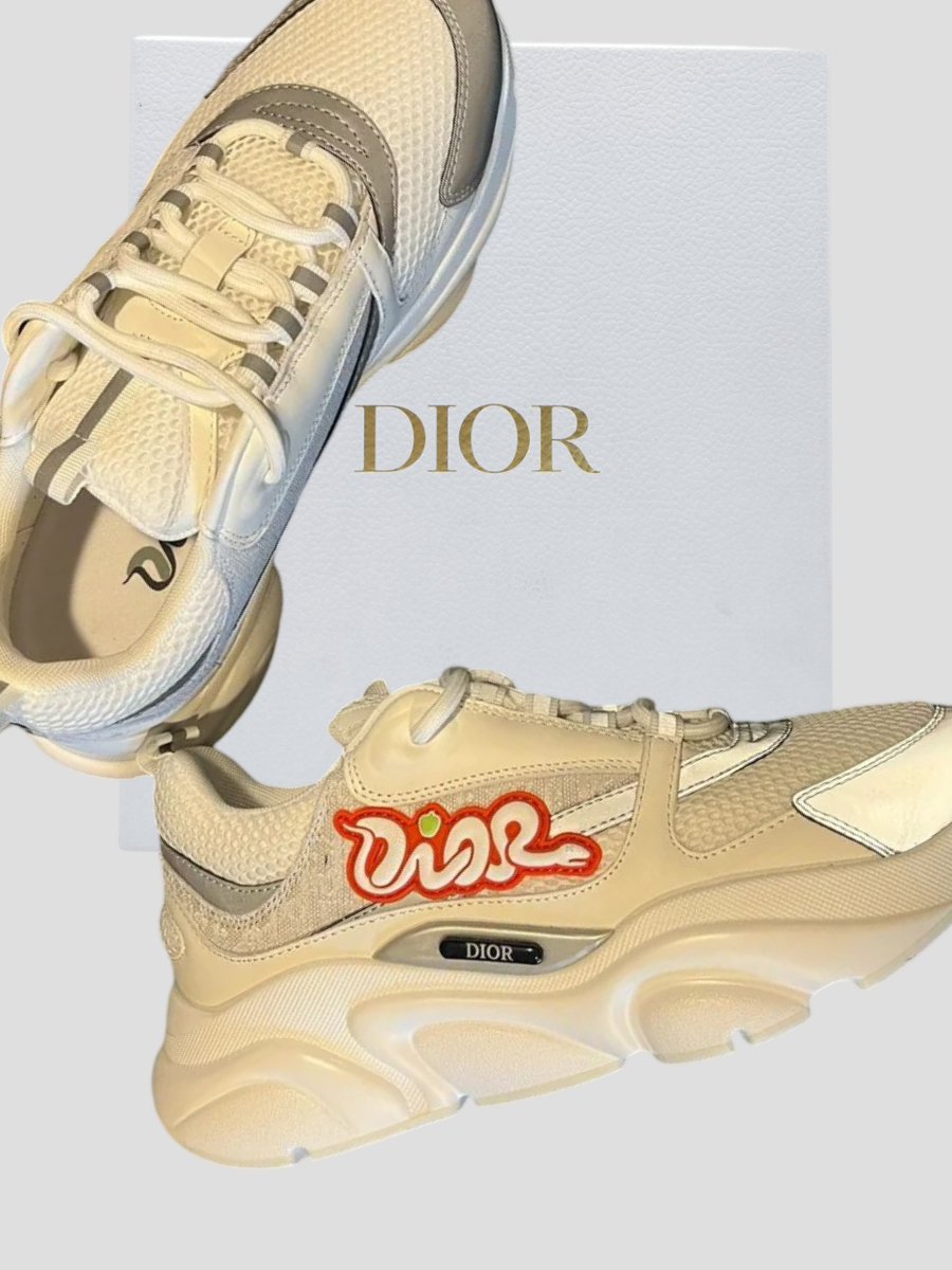 Baskets B22 Red/White