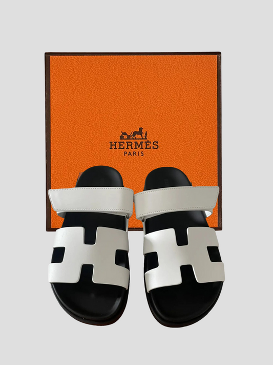 Claquettes H Black/White