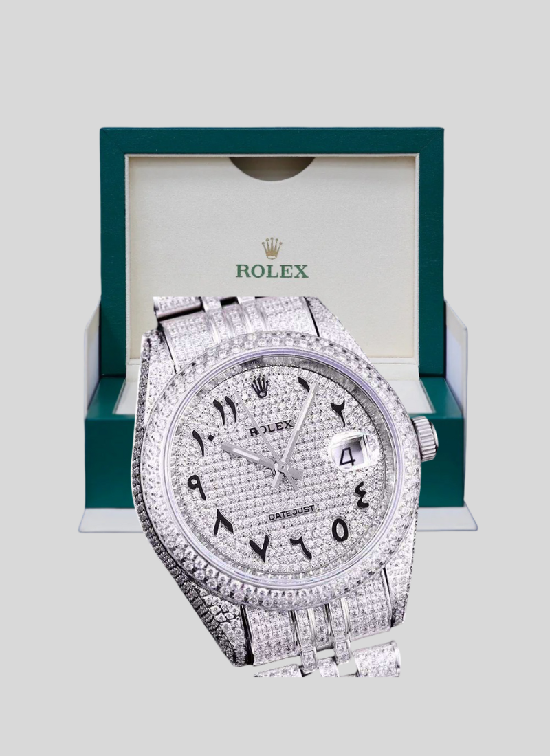 Montre Datejust full VVS 41mm