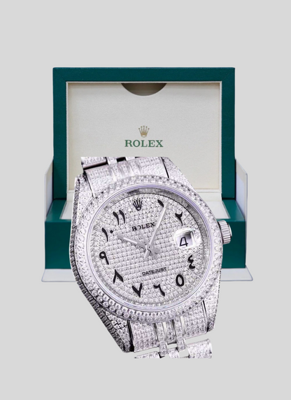 Montre Datejust full VVS 41mm