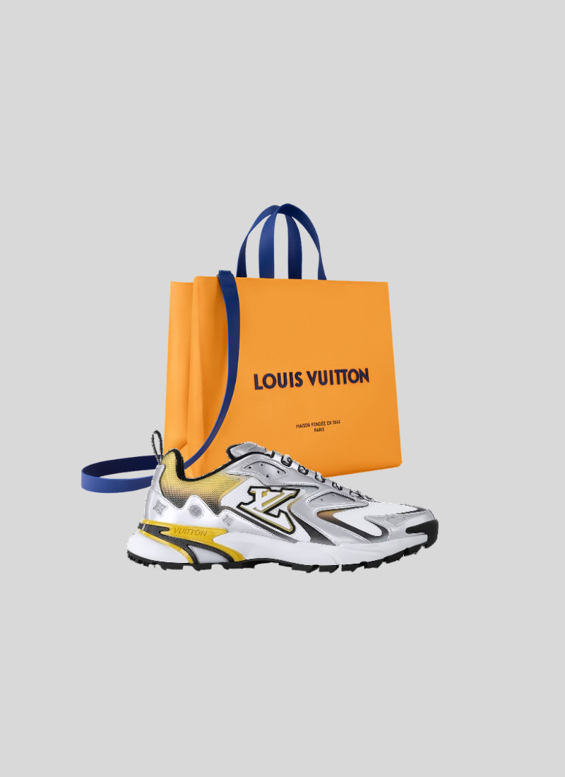 Basket Lv runner tatic Yellow/grey