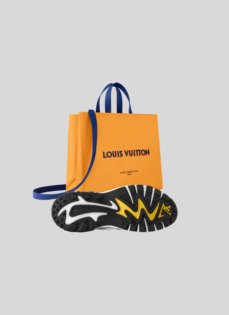 Basket Lv runner tatic Yellow/grey