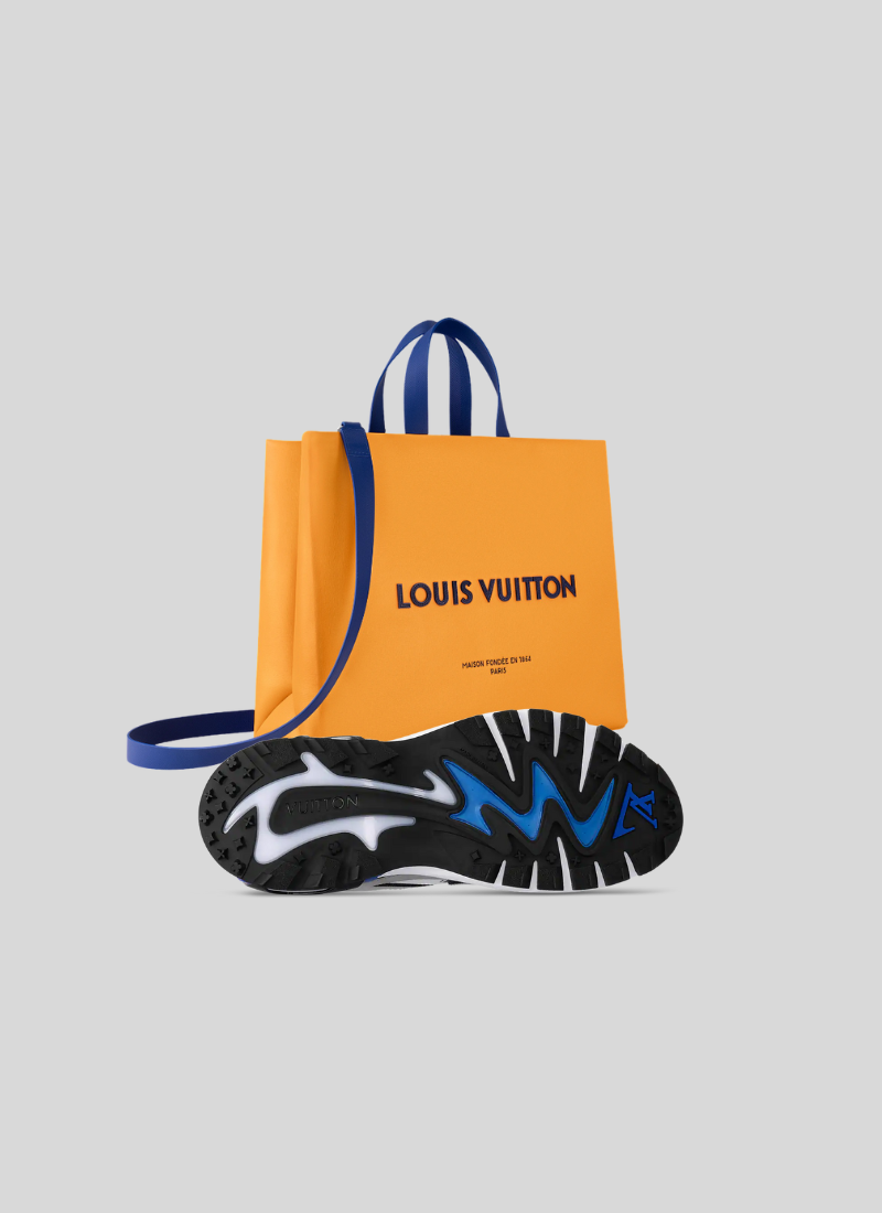 Basket Lv runner tatic Blue/grey