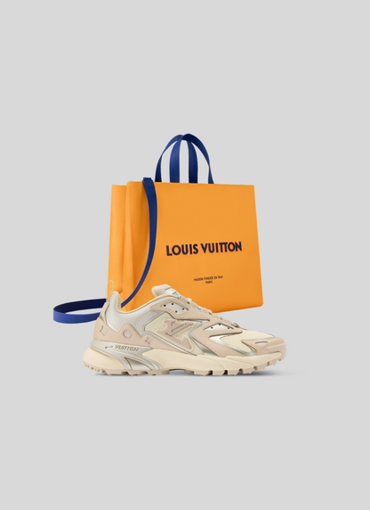 Basket Lv runner tatic Crème