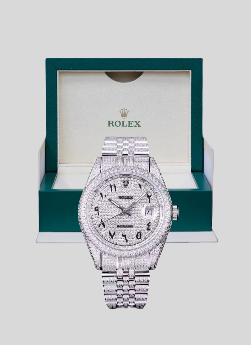 Montre Datejust full VVS 41mm