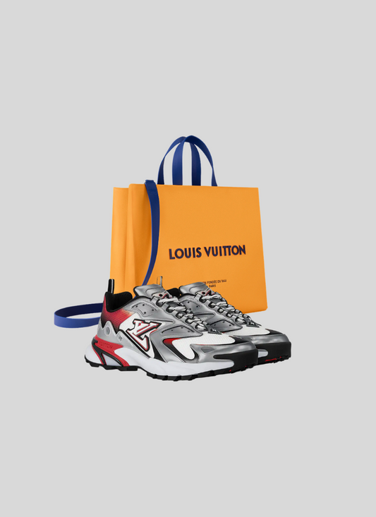 Basket Lv runner tatic Red/grey