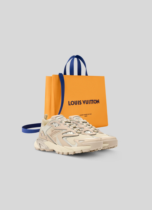 Basket Lv runner tatic Crème