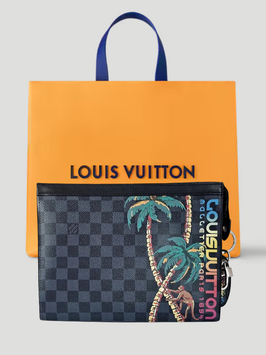 Pochette LV Noir Palmier
