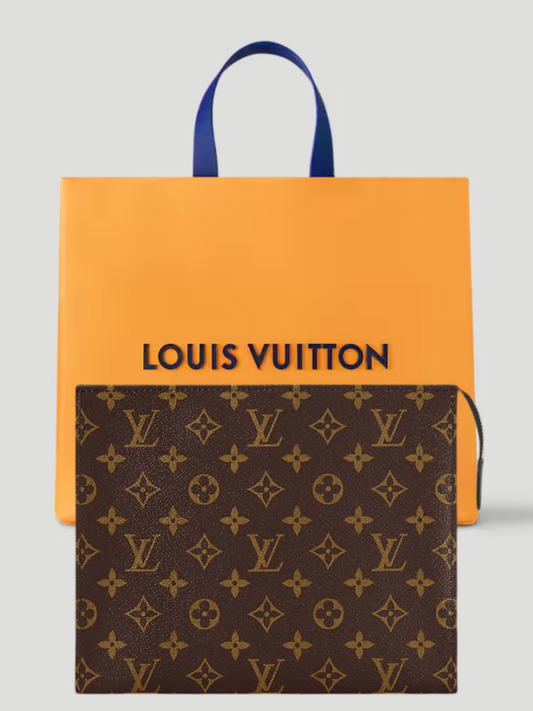 Pochette LV Marron