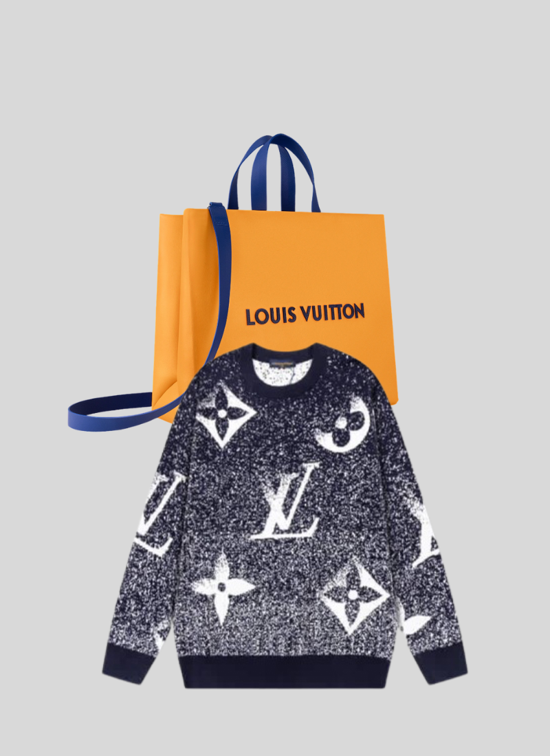 Pull monogramme LV Black