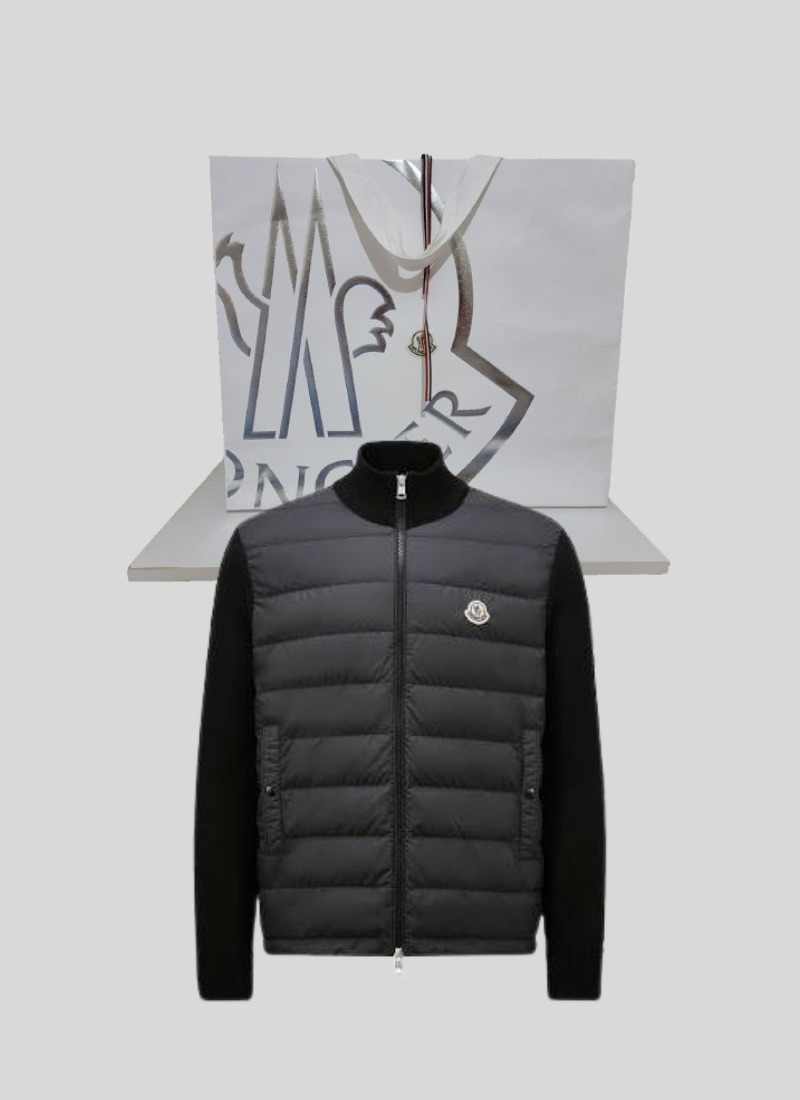 Cardigan zippé Moncler Black