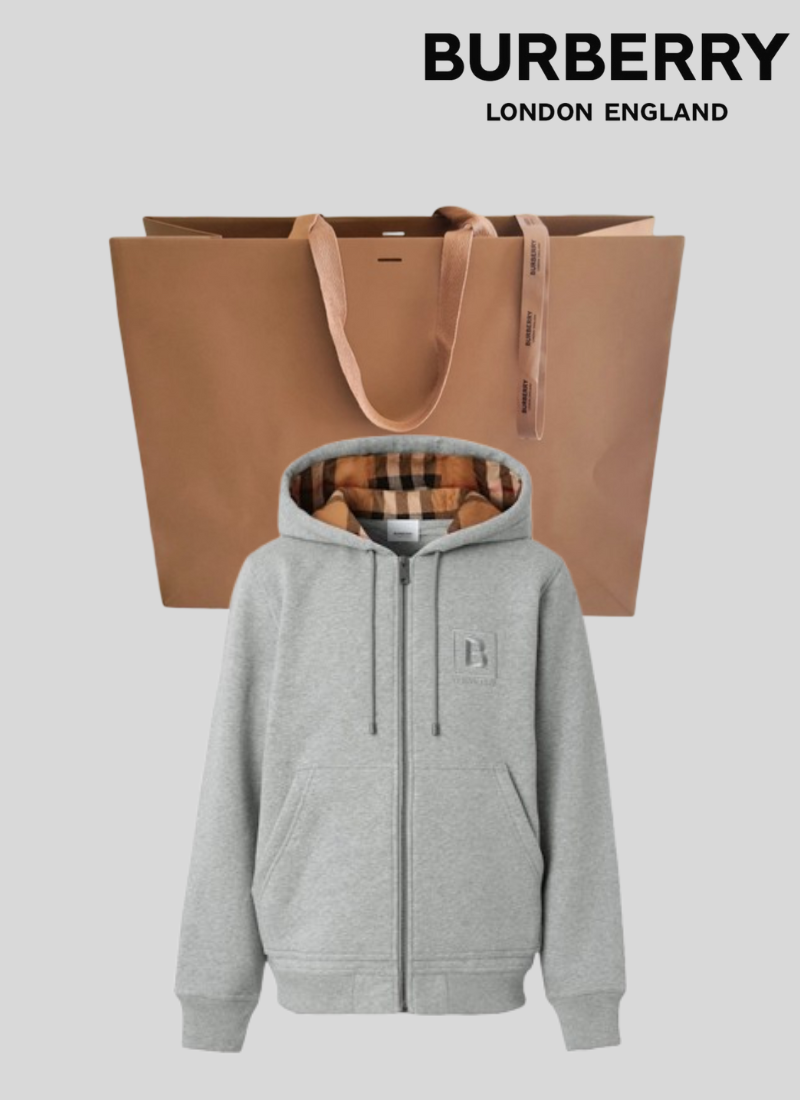 Zip BRB Grey Initiale